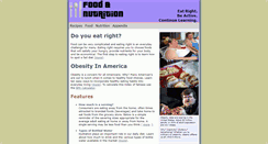 Desktop Screenshot of foodandnutrition.com
